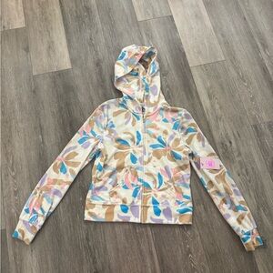 Juicy Couture Multicolor Floral Hoodie
